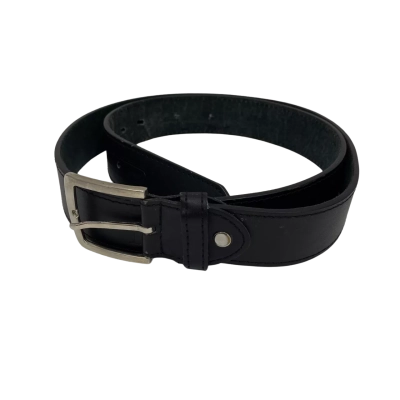 BOSS Mens Genuine Leather Belt Size 42 Black  