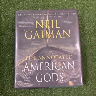 The Annotated American Gods by Neil Gaiman (Hardcover)