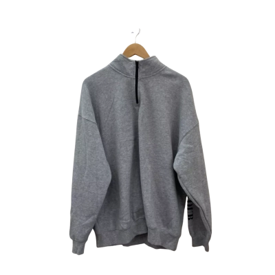Taylor Swift Womens  Size XL Quarter Zip Sweatshirt Grey Eras Tour