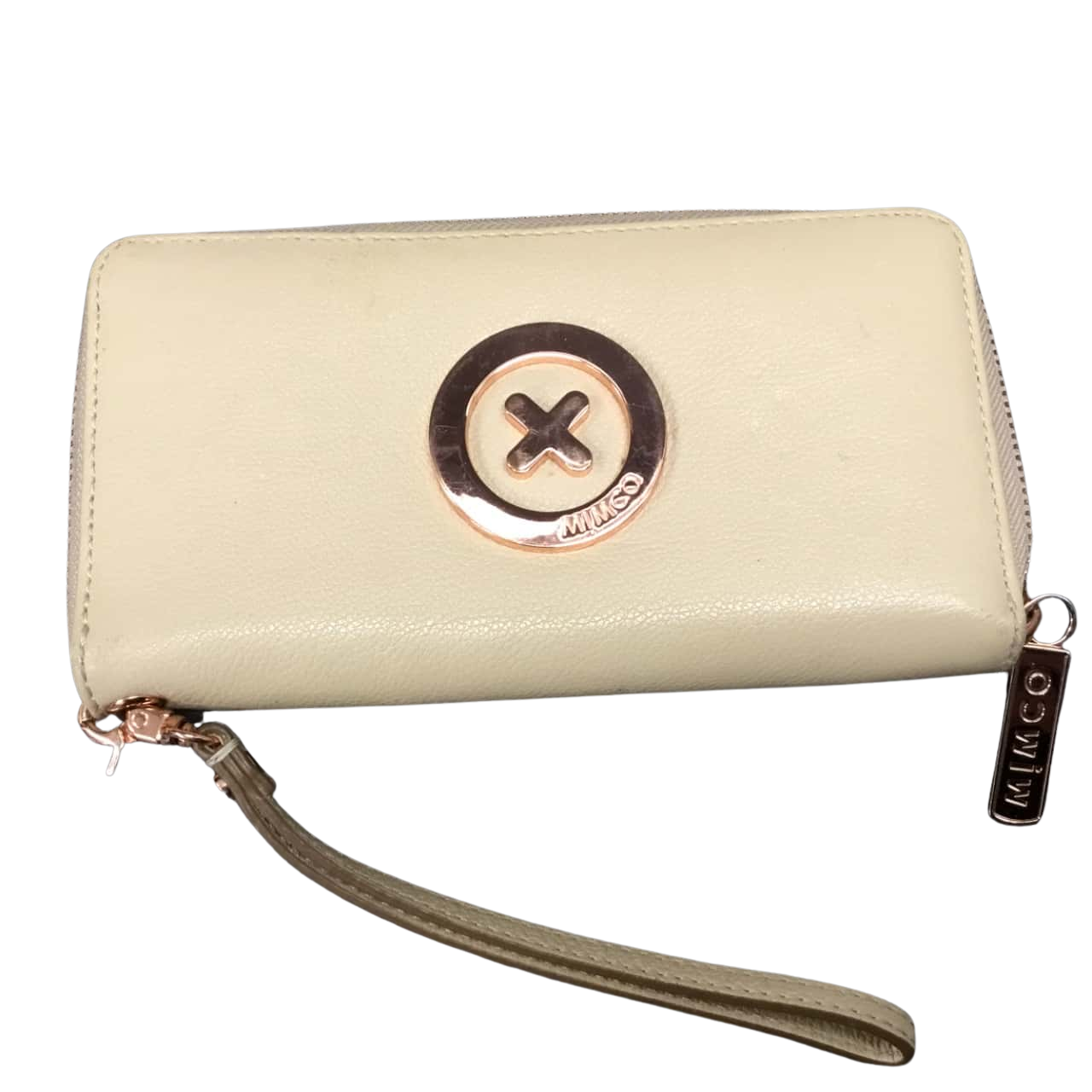 Mimco Beige Zip Purse