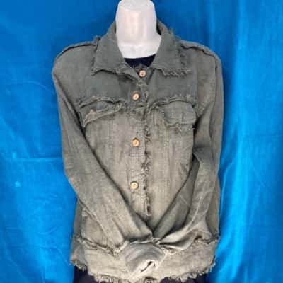  Womens  Size S Khaki jacket 