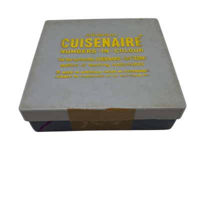 Small Set Vintage 1970s Cuisenaire Rods CAB