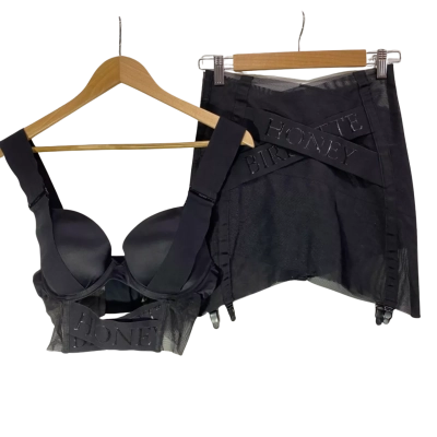 Honey Birdette Alexis Push Up Bra and Skirt 