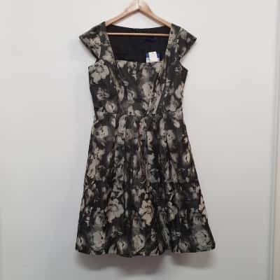 Sacha Drake Women's Size 14 Bennie Dress Grey - New With Tags