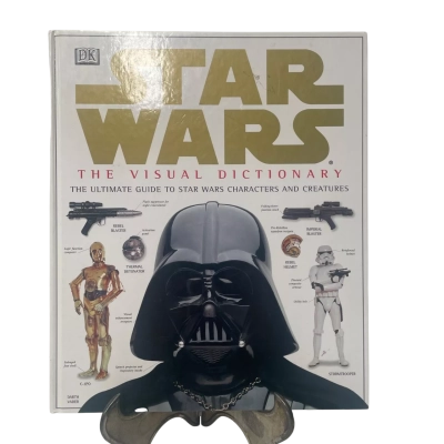 Star Wars visual dictionary hardcover book 1998