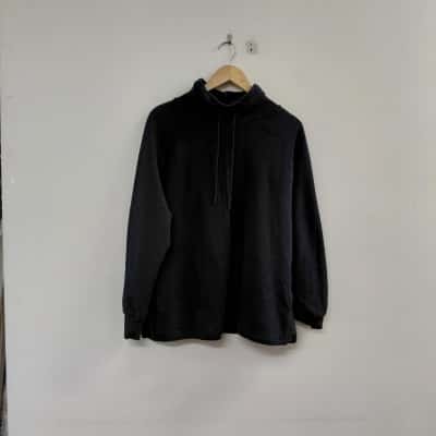 Seed Heritage Black Jumper Zip Sides Size M BNWT