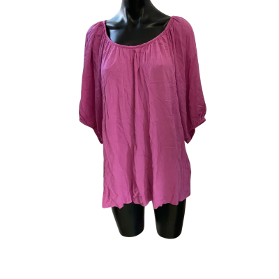 Rockmans Womens  Size 16 Blouse Pink  