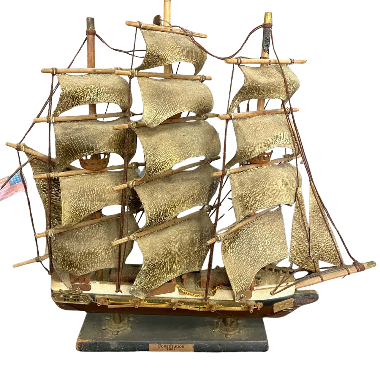 12 Model Wooden Ships (s)