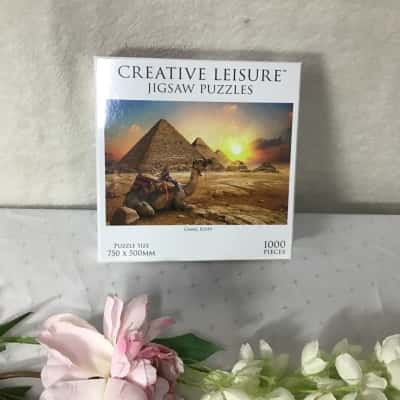 Creative Leisure “Camel Egypt” 1000 Piece Puzzle (new)