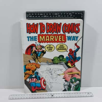 How to Draw Comics The Marvel Way Book 