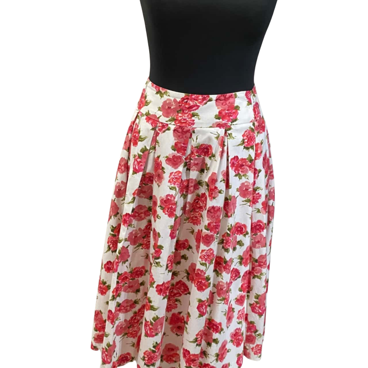 Pleated Skirt Suit 83008-Pink