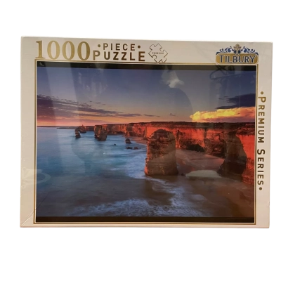 Tilbury Premier Series 12 Apostles, Sunset 1000 Piece Jigsaw Puzzle