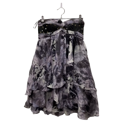 Grace & Hart Womens  Size 8 Sleeveless Top Black  / Grey / Purple 
