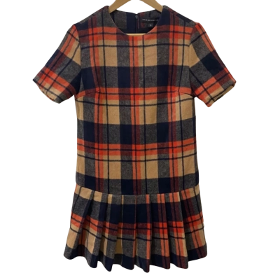 Stolen Girlfriends Club Womens Size 8 Tartan Mini Dress