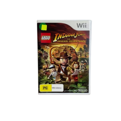 Nintendo Wii Lego Indiana Jones The Original Adventures Game