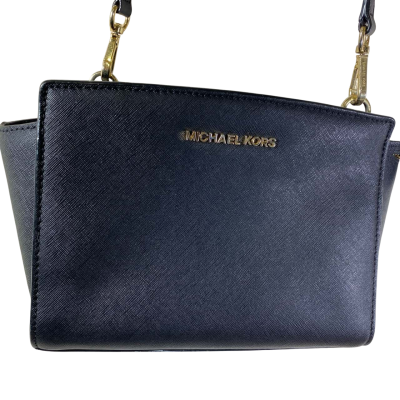 Michael Kors Womens Black Michael Kors  NWT  Selma Medium Messenger 