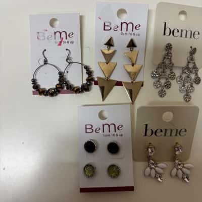  Assorted brands - Earrings bundle of 5 - New with tags