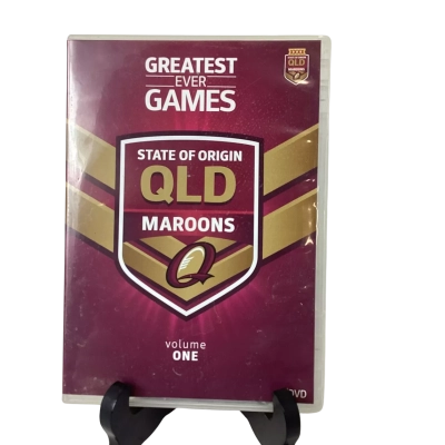 DVD : State of Origin Queensland Maroons "Greatest Ever Games" Volume One
