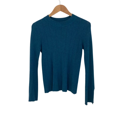 Basque Womens  Size 10 Sweatshirt Teal 