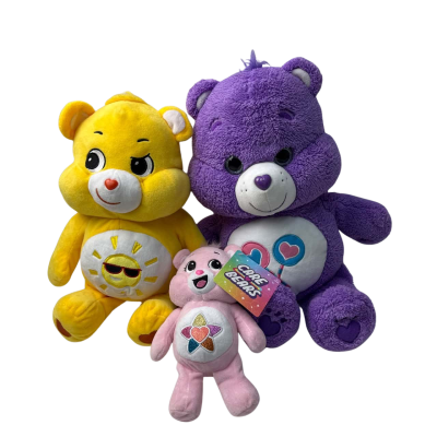 3x Care Bears 
