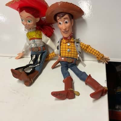 Woody and Jessie dolls from Toy Story 