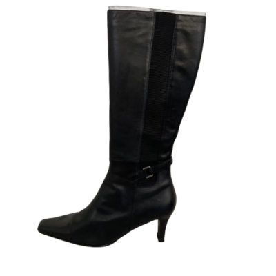 SuperSoft by Diana Ferrari Black Boot Women's  Size 10   