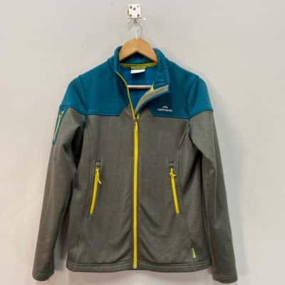 Kathmandu Womens  Size 8 Performance Jacket Grey / Teal 