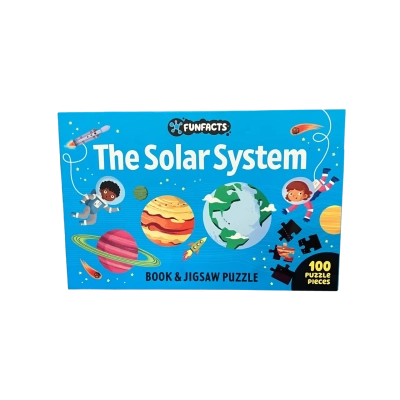 Fun Facts ‘The Solar System’ Book and Jigsaw Puzzle 