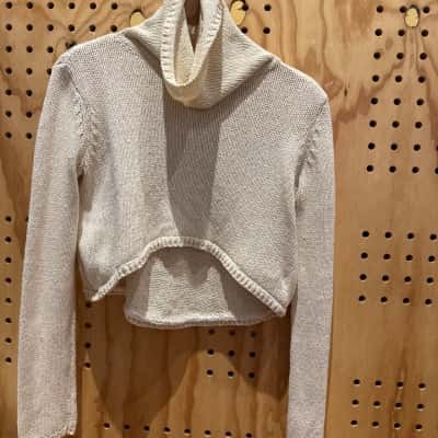 Sass & Bide Cropped Rollneck Jumper 