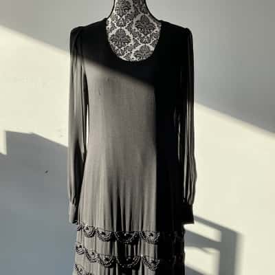 Alannah Hill Womens  Size 12 Cocktail Dress Black  