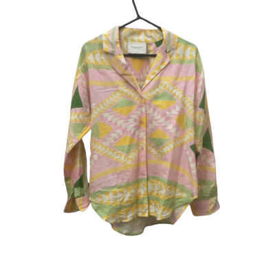  Womens Summery Size M Blouse Multicoloured 