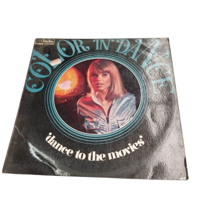 Color In Dance Dance To The Movies! Vinyl Record 
