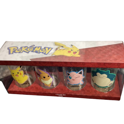 Pokémon 4 Glass Collectors Set