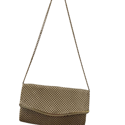 Glomesh Beige Handbag 
