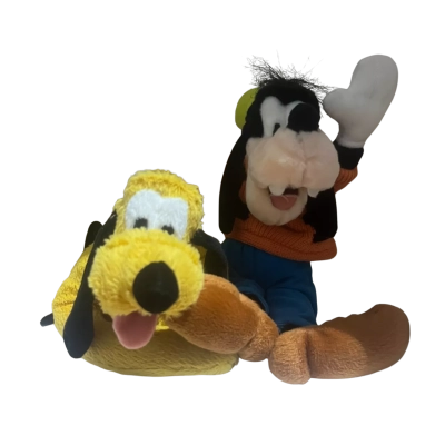 Goofy and Pluto Plushies