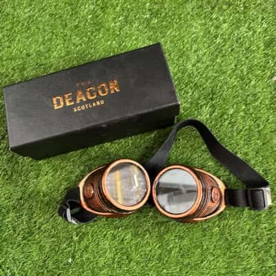 The Deacon Scotland Steampunk Style Goggles (Boxed)