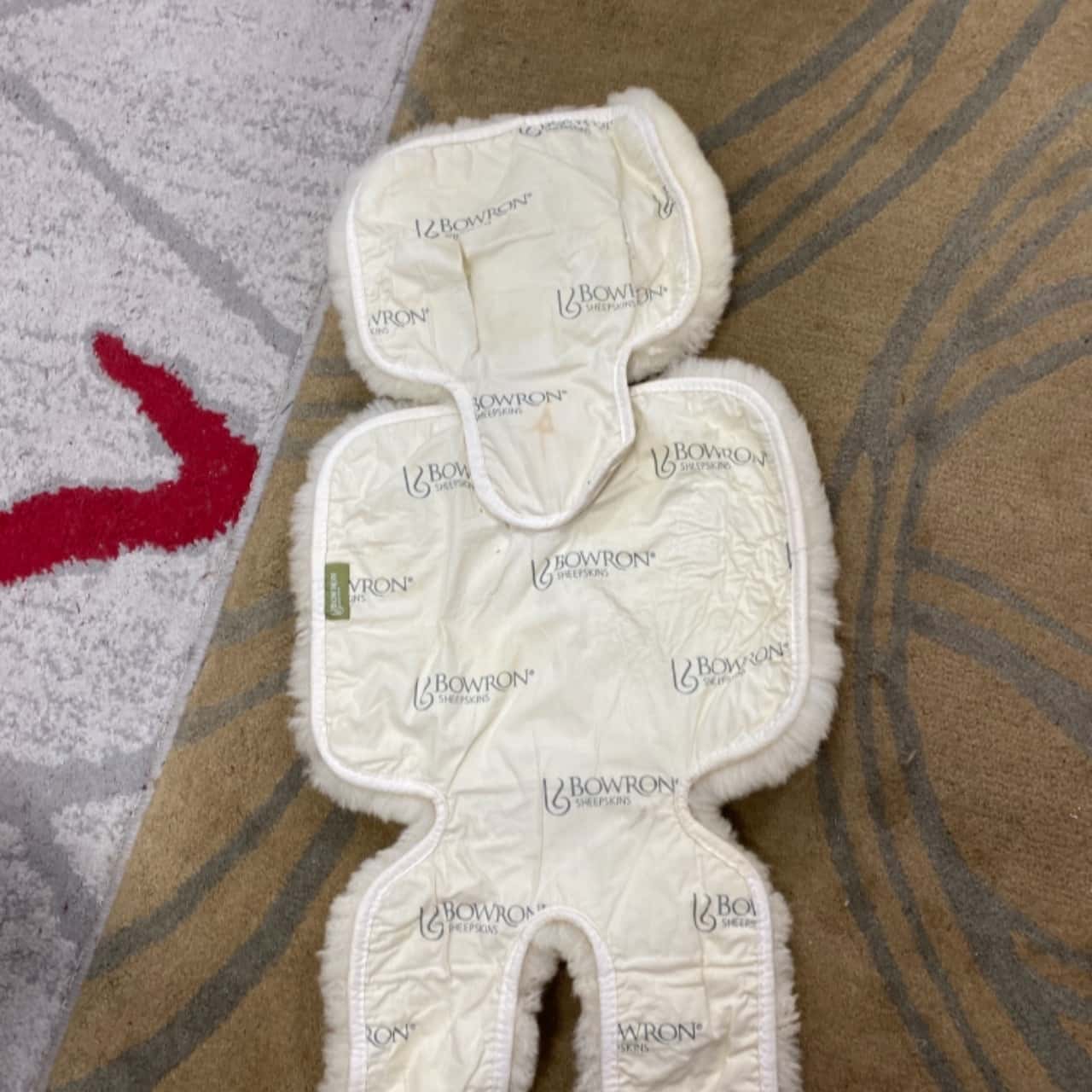 Bowron Lambskin Baby Stroller and Carseat Fleece