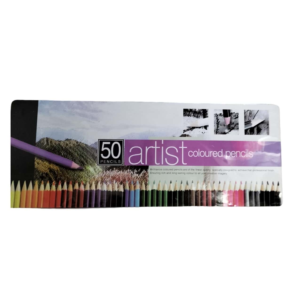 50 Artist Coloured Pencils (s)