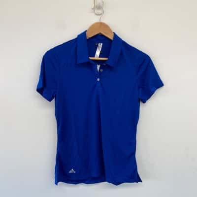 Adidas Blue Short Sleeve T-shirt Size S 