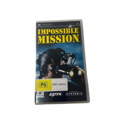 PSP Impossible Mission game
