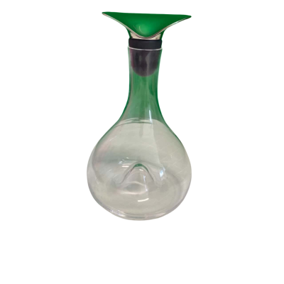 Georg Jensen Wine & Bar Carafe (RRP $240 DJ) Glass, Mirror polished stainless steel, Silicone