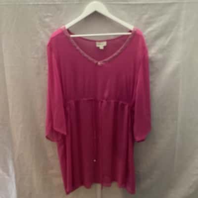Autograph Women’s  Pink Shirt/Dress Size 22 
