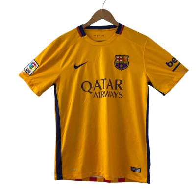 NIKE Men's FC Barcelona 2015/16 'Lionel Messi No. 10' Away Soccer Jersey Maillot Size Medium
