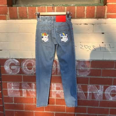 Marc Jacobs Kids "" Size 12 Blue Jeans 