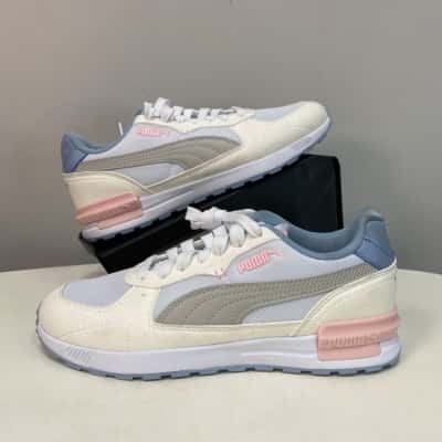 BNWOT Puma Womens  Size 6 Sneakers / Trainers Blue / Off White / Pink  
