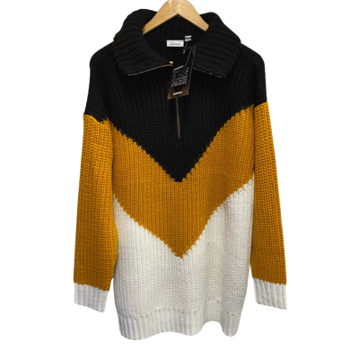 Avenue Womens  Size 14 / 16 Sweatshirt Black  / White / Yellow 