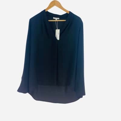 Target - Black Long Sleeve Blouse (Size 14)