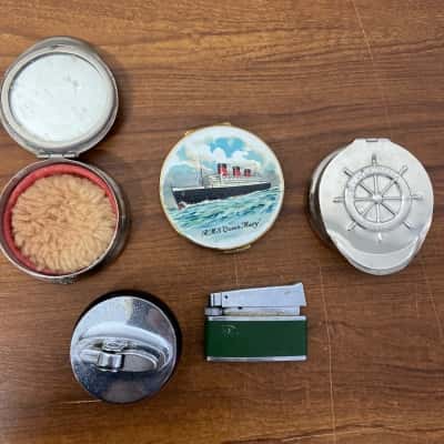 Collection of nautical souvenir items 