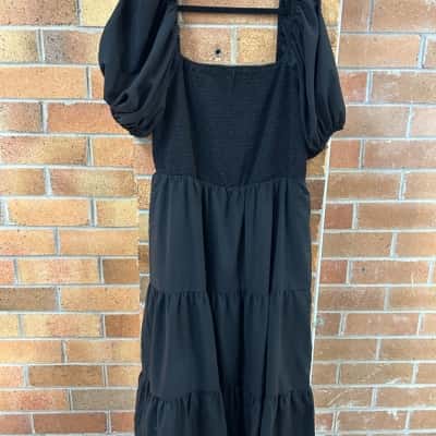 You + All Womens  Size 22 Midi Dress Black  