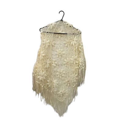 Lace Shawl Cream 